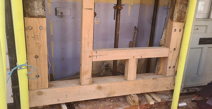 Oak Beam Renovation Project